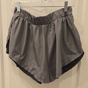 Free People Movement Gray Women's Shorts